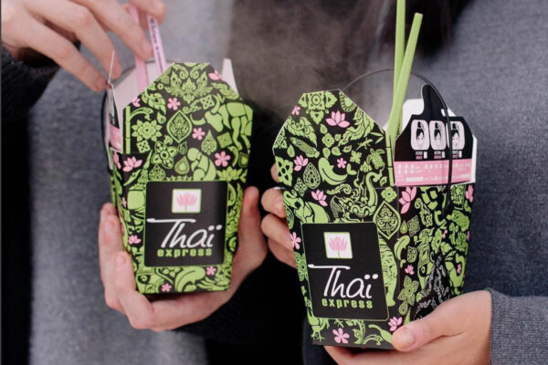Thai Express boxes