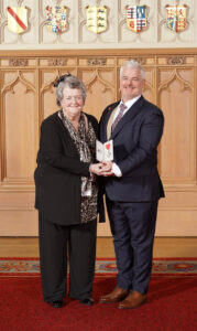 Tim Andrews receives MBE