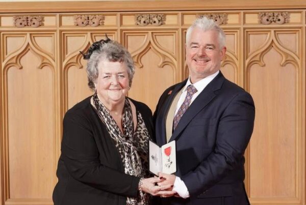 Tim Andrews receives MBE